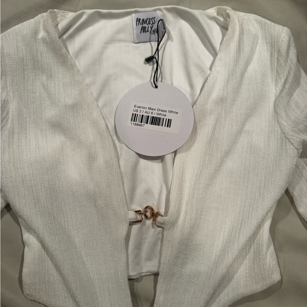 NWT Everton White Maxi Dress - Picture 3 of 5